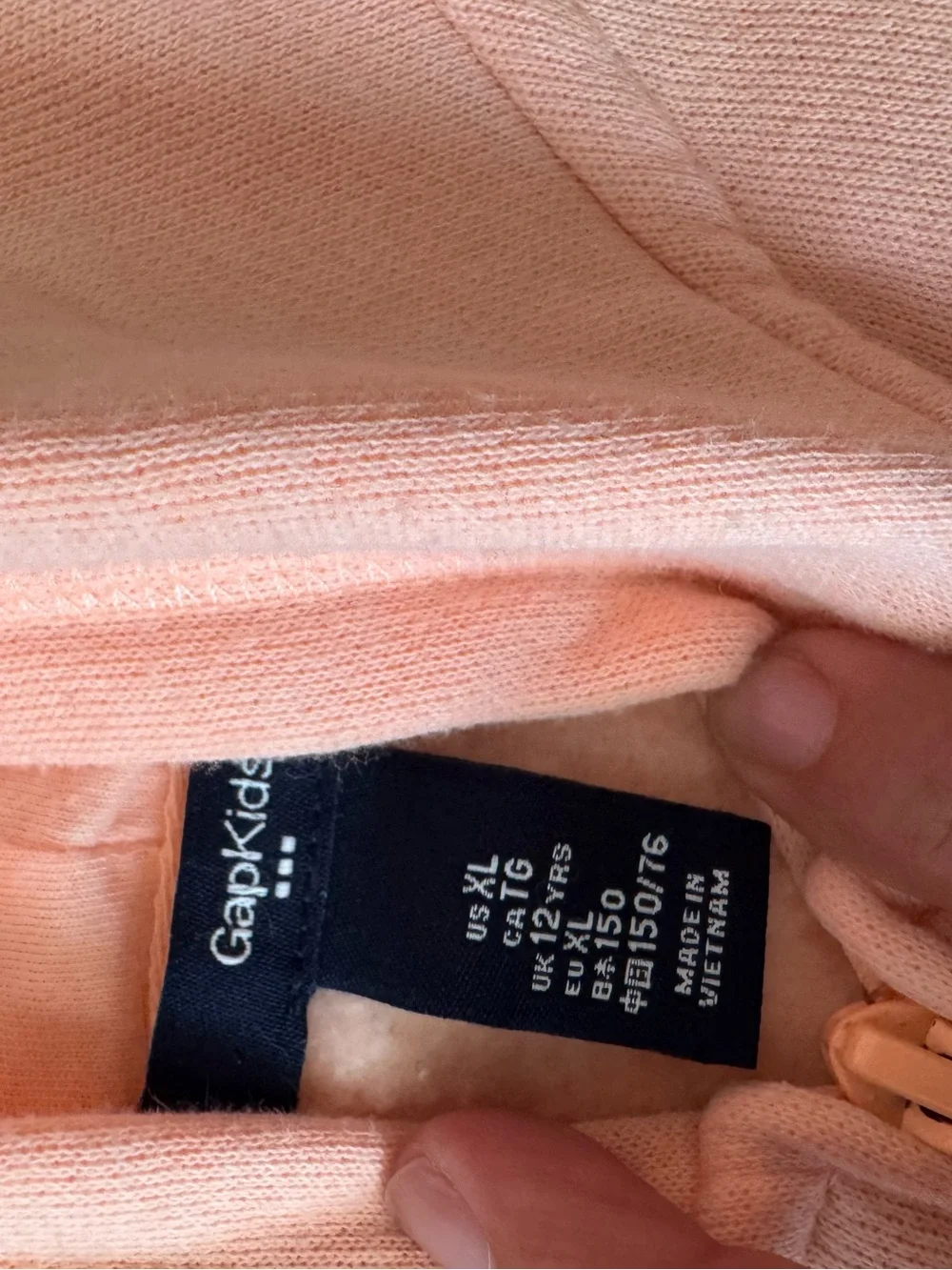 Girls GAP zip up hoodie 🍊